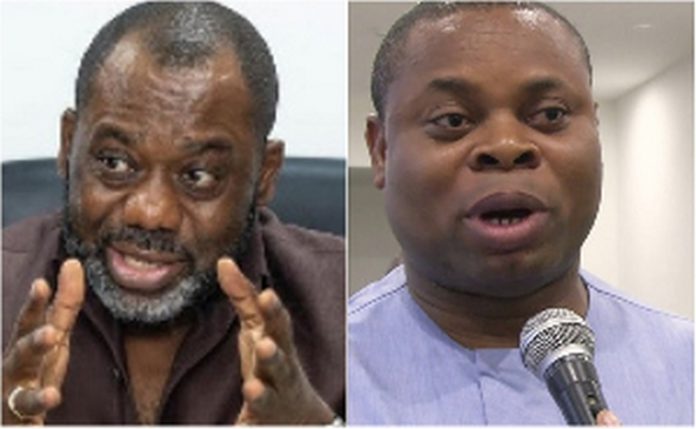 Dr. Matthew Opoku Prempeh (NAPO) and Franklin Cudjoe Dr. Matthew Opoku Prempeh (NAPO) and Franklin Cudjoe