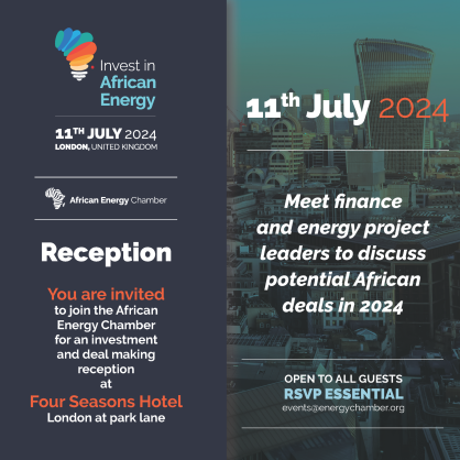 Bringing Finance to African Energy Projects: African Energy Chamber (AEC) to Host Energy Players in Europe’s Financial Capital