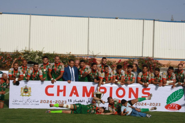 The Mouloudia d’Oujda (MCO) win 2023-2024 Senior Throne Cup