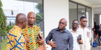 The Minister for Tourism, Arts and Culture and MP for Sekondi, Andrew Egyapa Mercer Kwame Nkrumah Memorial Park