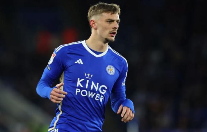GETTY IMAGES Image caption: Kiernan Dewsbury-Hall joined Leicester aged eight