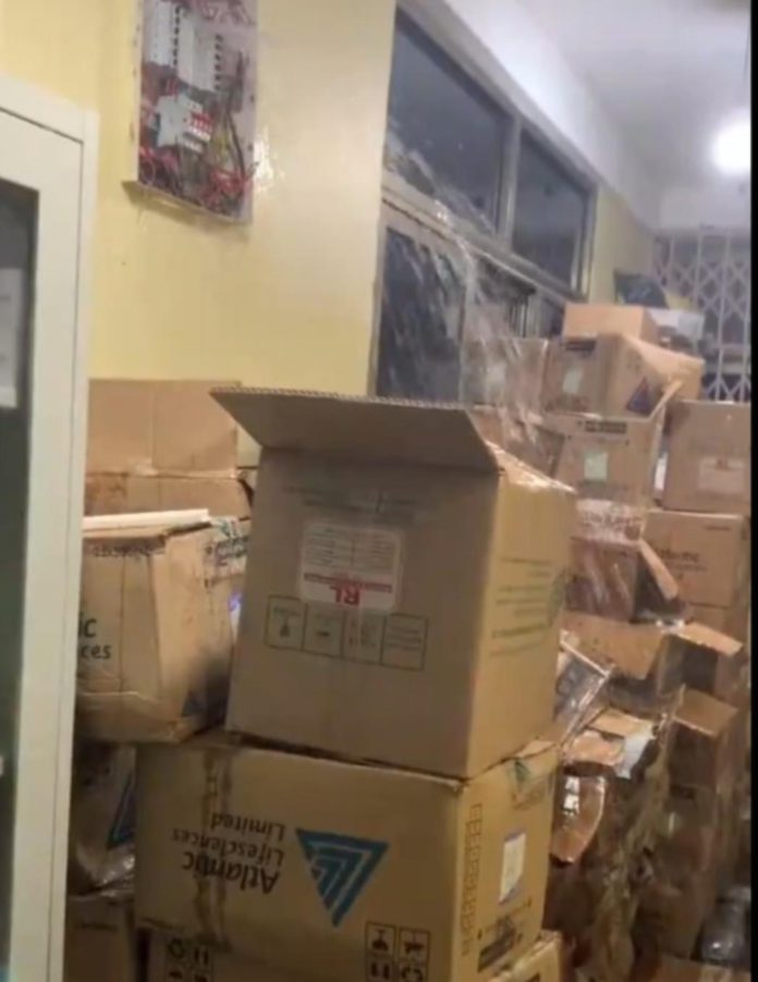 Heavy rainfall wrecks havoc in Suntreso hospital
