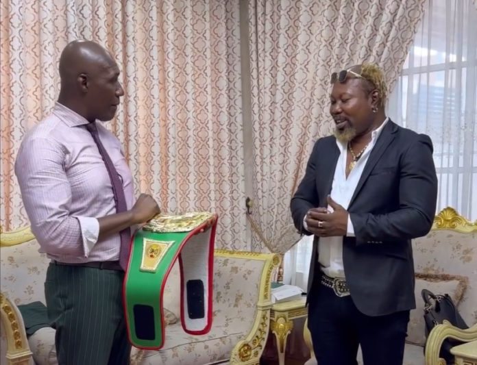 Ayitey Powers visits multiple churches ahead of his big launch