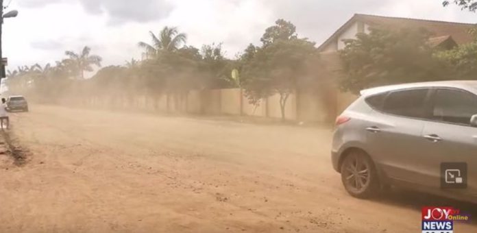 Dusty Akosombo highway