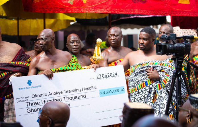 Sefwi Wiawso traditional council donates to KATH