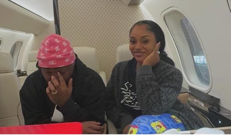 Newlyweds Davido and Chioma jets out of Nigeria for honeymoon [Video]