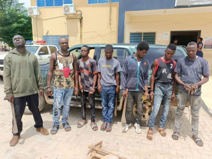 land guards arrested