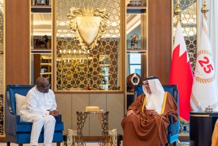 Ken Ofori-Atta: Ghana's Senior Presidential Advisor holds talks with Crown Prince of Bahrain Ken Ofori-Atta: Ghana's Senior Presidential Advisor holds talks with Crown Prince of Bahrain