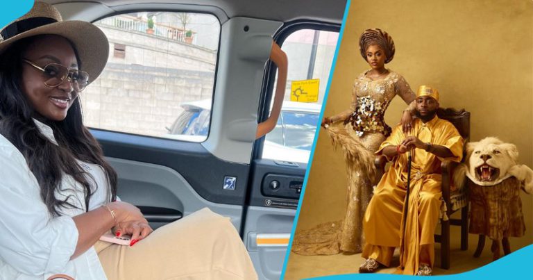 Ghanaian actress Jackie Appiah and Chivido Photo Source: jackieappiah