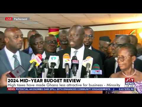 Video Thumbnail: 2024 Mid-year budget review: Ghana is on autopilot – Minority Leader, Ato Forson