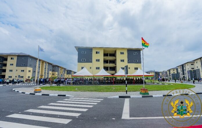 President Akufo-Addo Inaugurates 320 Housing Units for Police Service in Tesano