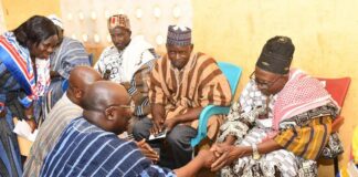 Bawumia AND Wechiau Paramount Chief