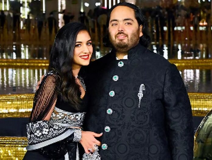 Anant Ambani and his wife, Radhika Merchant Anant Ambani and his wife, Radhika Merchant