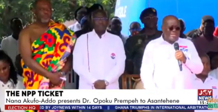 Akufo Addo Bawumia and NAPO