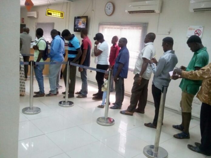Bank-queue