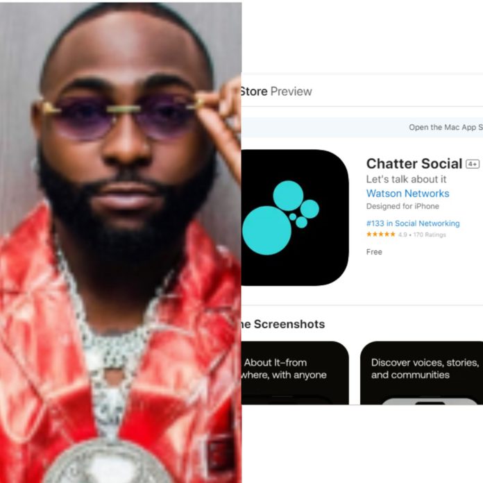 Davido Social media app Davido launches own social media app