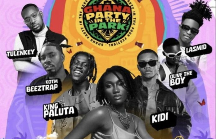 Ghana party in the park TGMA