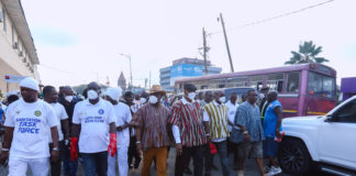 Ga Mantse, Minister join forces to clean Accra