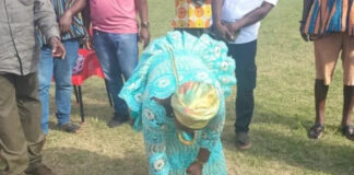 Sammi Awuku cuts sod for reconstruction of GH¢4m Mampong Coronation Park