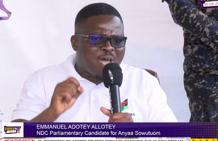 emmanueul Allotey - NDC PC for Anyaa Sowutuom emmanueul Allotey - NDC PC for Anyaa Sowutuom