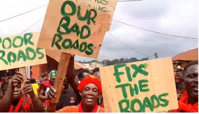 road protest