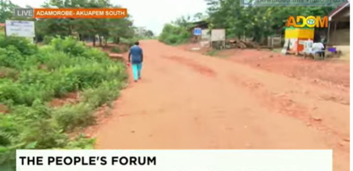 The People’s Forum Residents of Oyibi Adamrobe cry out over deteriorating roads The People’s Forum: Residents of Oyibi Adamrobe cry out over deteriorating roads