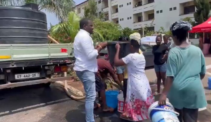 Dumelo hires tankers to provide water for UG students
