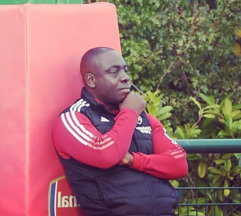 Coach Yaw Dabo invites Arsenal football agent, Phil, to Ghana