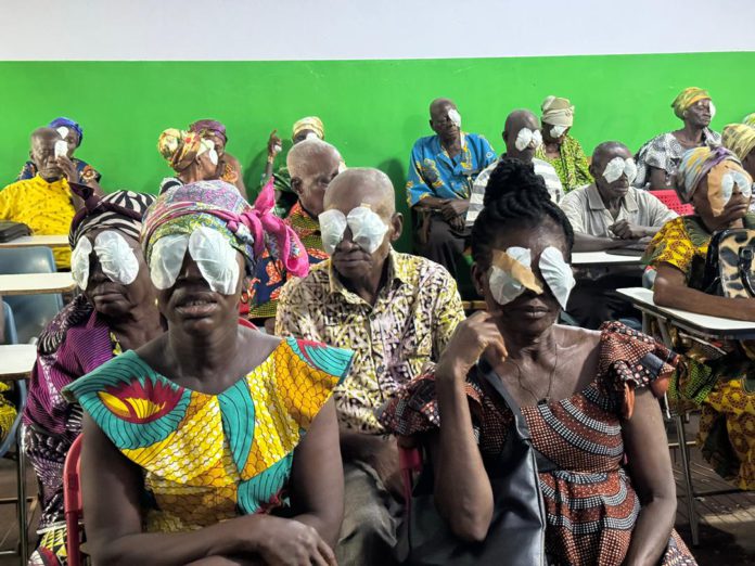 Juaboso MP provides free eye screening, surgery for 200 constituents