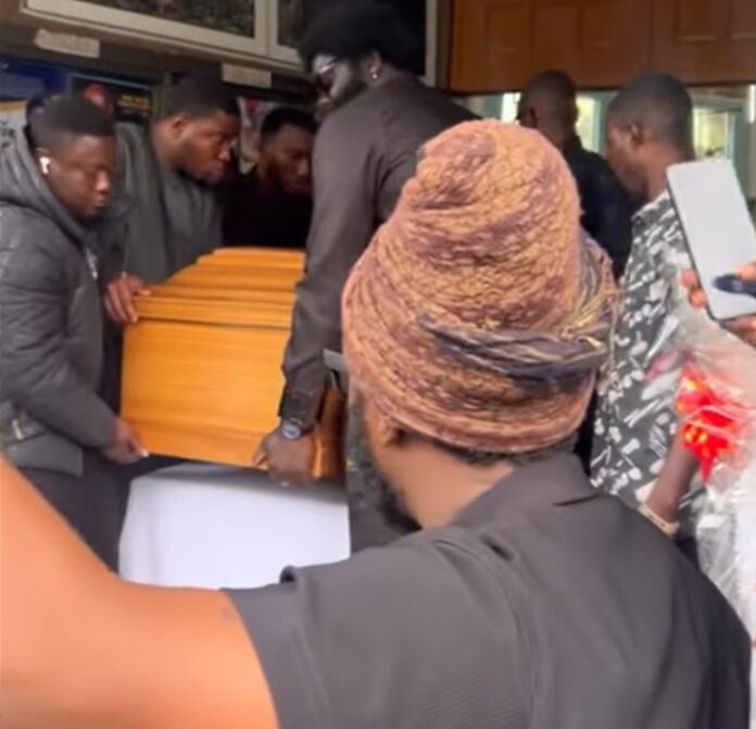 John Claude's funeral