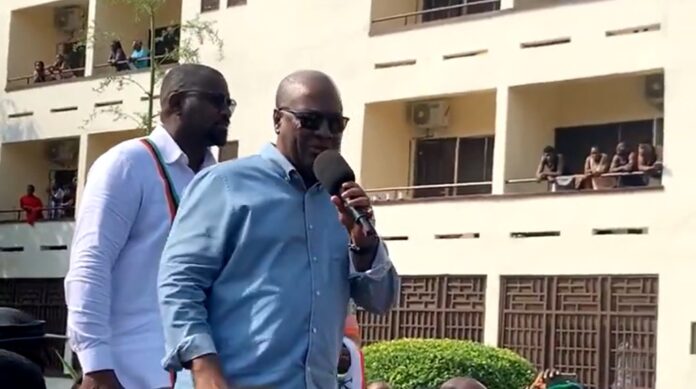 Mahama and Dumelo