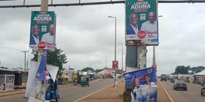 NPP accuses NDC for defacing posters