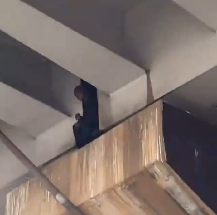 Fire Service rescues woman stuck in pillars of Circle interchange