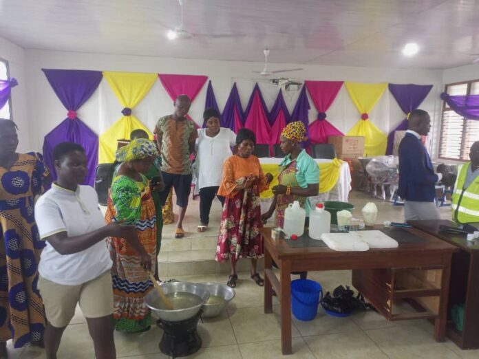 Akontombra district organizes training for persons with disabilities