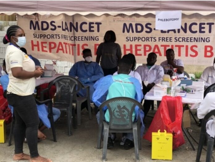 Okyeame Kwame holds 14th free Hepatitis B screening at Dome Market
