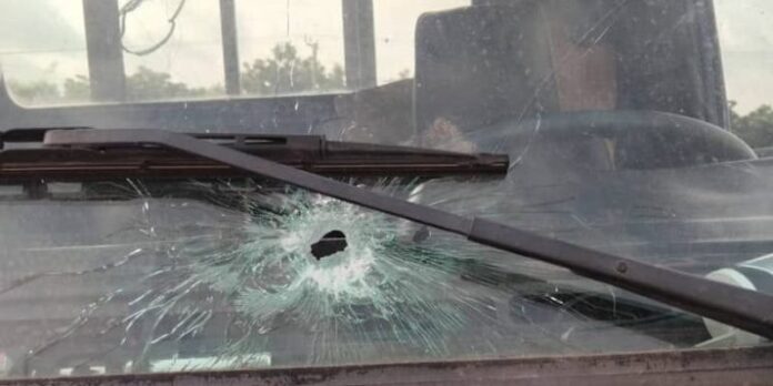 Ga South: Police Officer shoots driver’s mate at Danchira Ga South: Police Officer shoots driver’s mate at Danchira