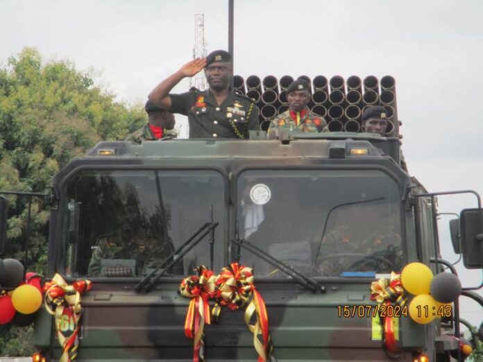 Lt. Col. E.S. Appiah pulled out as commander of 66 Artillery Regiment