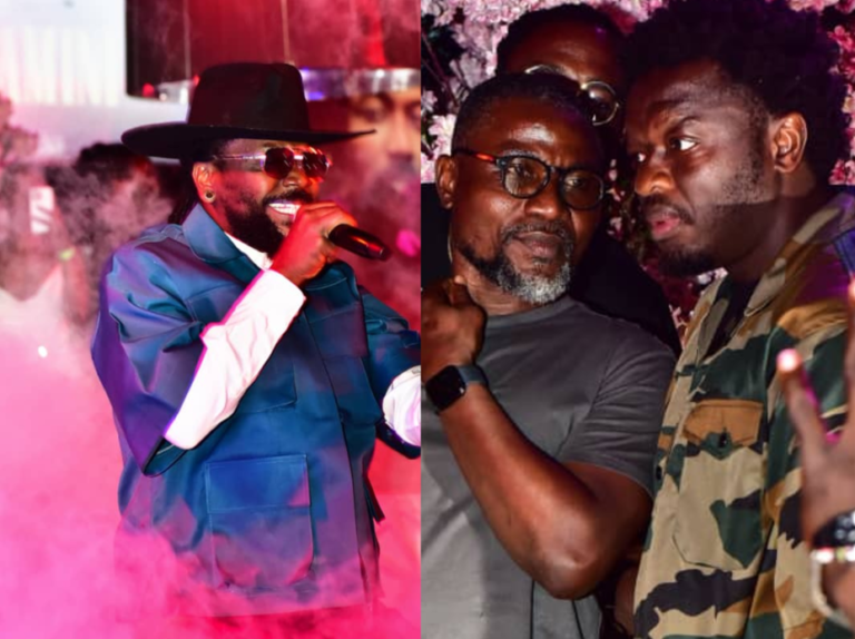 Ex-Ghana Black Stars footballers spotted at Live Konnect 2024 as Samini nails show