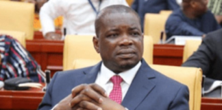 Minister for Roads and Highways, Governs Kwame Agbodza