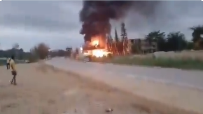 Bogoso fuel station fire