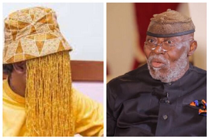 Anas Aremeyaw Anas (left) and Dr. Nyaho Nyaho-Tamakloe Anas Aremeyaw Anas (left) and Dr. Nyaho Nyaho-Tamakloe