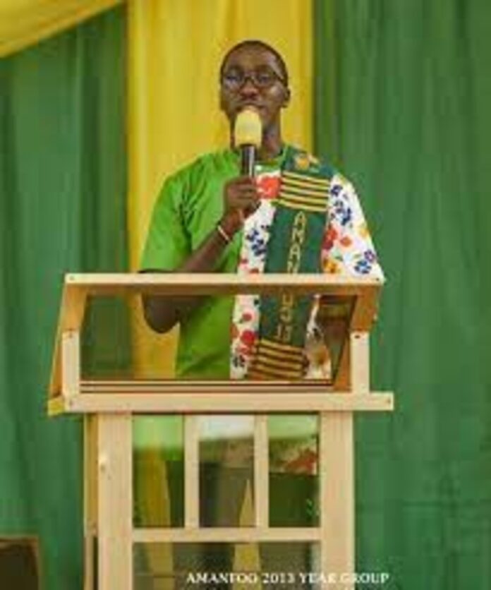 A policy influencer at Africa Education Watch (Eduwatch), Kwasi Nimo Jnr, A policy influencer at Africa Education Watch (Eduwatch), Kwasi Nimo Jnr,