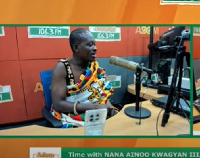 The Divisional Chief of Esiama Ellebelle, Nana Ainoo Kwagyan III The Divisional Chief of Esiama Ellebelle, Nana Ainoo Kwagyan III