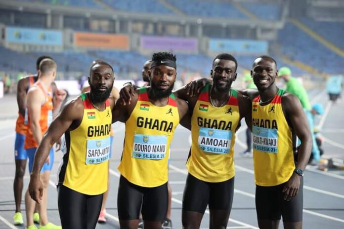Ghanas-4x100m-mens-relay-team-set-to-pitch-camp-in-Europe-ahead-of-Olympics