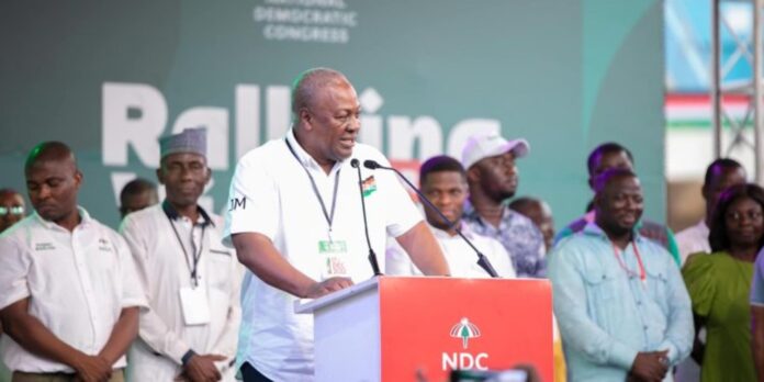 Mahama-NDC-Executives John Mahama