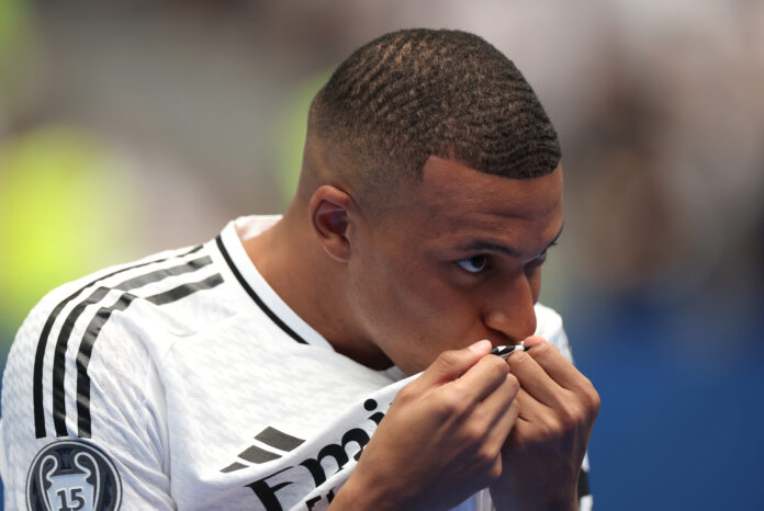 Kylian Mbappe Unveiling - Santiago Bernabeu