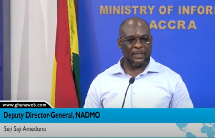The Deputy National Coordinator of the National Disaster Management Organization (NADMO), Seji Saji The Deputy National Coordinator of the National Disaster Management Organization (NADMO), Seji Saji