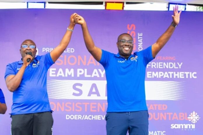The New Patriotic Party's (NPP) parliamentary candidate for the Akuapem North constituency, Sammi Awuku The New Patriotic Party's (NPP) parliamentary candidate for the Akuapem North constituency, Sammi Awuku
