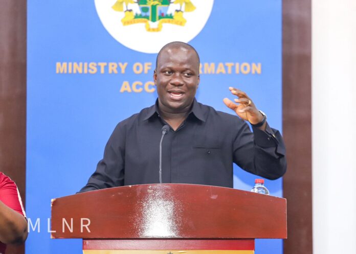 The Minister for Lands and Natural Resources, Hon. Samuel A. Jinapor, The Minister for Lands and Natural Resources, Hon. Samuel A. Jinapor,