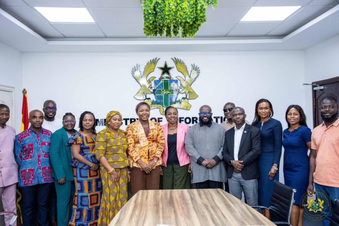 APRA President meets Information Minister to boost Africa's global image APRA President meets Information Minister to boost Africa's global image